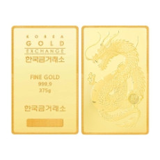 한국금거래소 용 골드바 375g