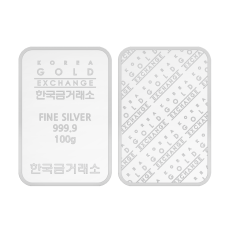 한국금거래소 실버바 100g